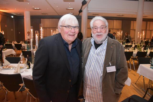 Christian Hermann (li.) und Dieter Klar, Intendant Internationales Musik Festival (IMF) | Foto: Axel-Holger Haase