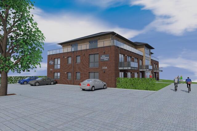 So wird "Dat Handörp Huus" aussehen, wenn es fertig ist | Foto: PBVoss