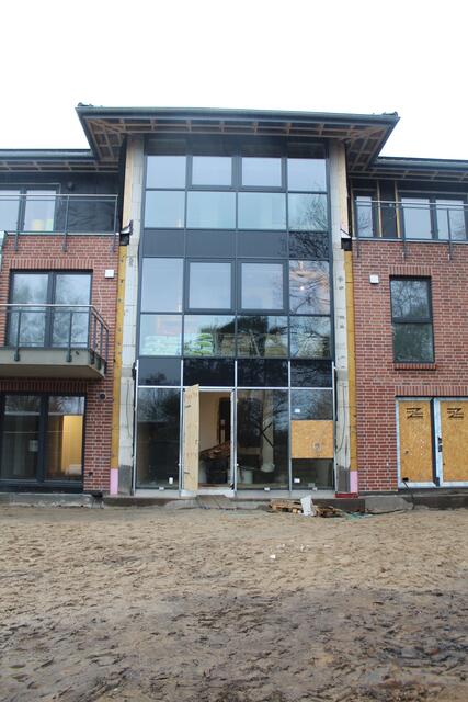 Der Eingang des "Dat Handörp Huus"  | Foto: pm