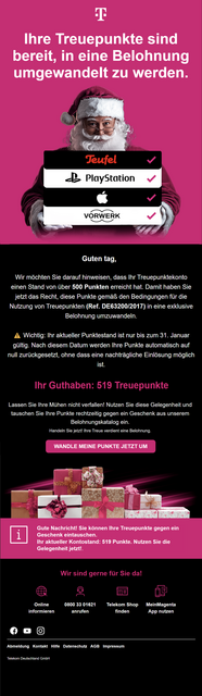 So echt sieht eine aktuelle Mail von Betrügern aus | Foto: Privat