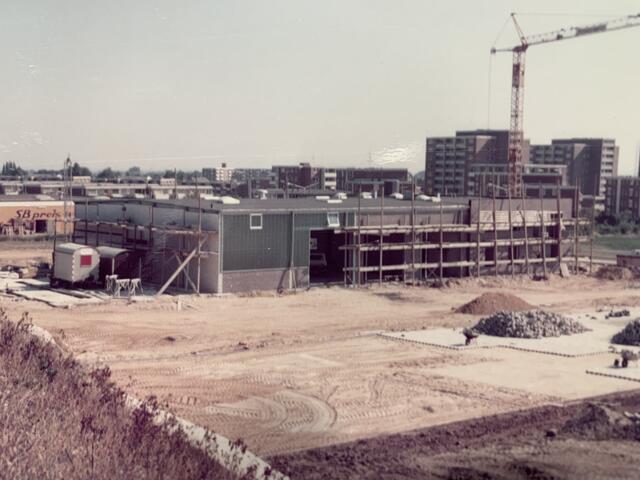 Der Firmensitz während des Baus im Sommer 1975 | Foto: P. + P. Jani