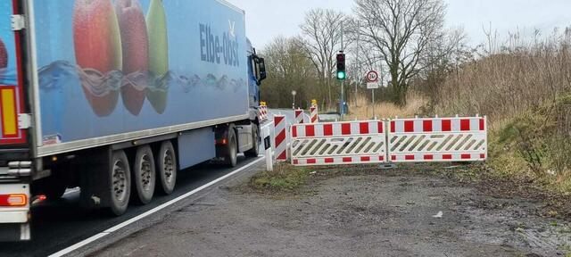 Die Brücke dürfen Lkw nur mit einem Gewicht bis zu 24 Tonnen befahren | Foto: ig
