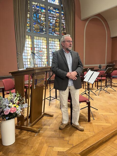 Harald Widera beim Neujahrsempfang in Stade. | Foto: Sandra Polenz