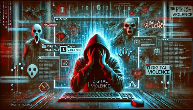 Digitale Gewalt ist ein wachsender Sektor  | Foto: Ki/Chat GPT