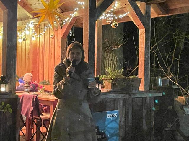 Nahm sich Zeit für die Jesteburger Christdemokraten und ihre Gäste: Dr. Cornell Babendererde | Foto: Leserreporter