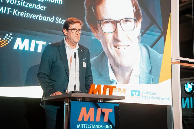 Gerhard Hoffmann, 1. Vorsitzender MIT Kreisverband Stade | Foto: broadcast Media solutions / Jonas Rambow