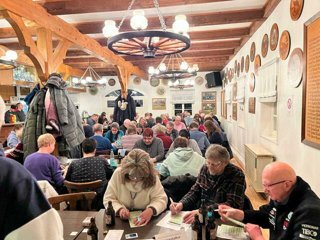 Impressionen einer früheren Bingo-Show im Schützenhaus | Foto: Pfeifenclub Otter