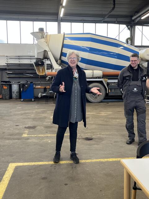 Emily Weede, Seevetals Bürgermeisterin, lobte die Investition in den Standort | Foto: sra