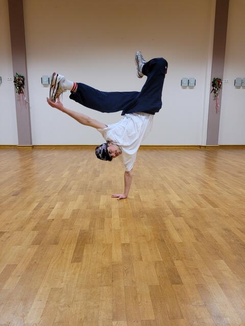 Philipp Henke beim "Air-Freeze" | Foto: cbu