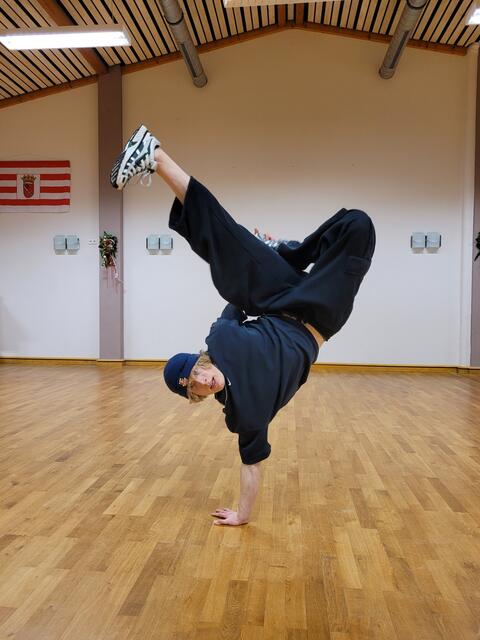 Leo Manz-Jackson beim "Air-Freeze" | Foto: cbu