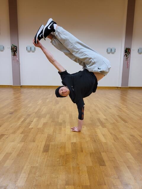 Leon Behrens beim "Air-Freeze" | Foto: cbu