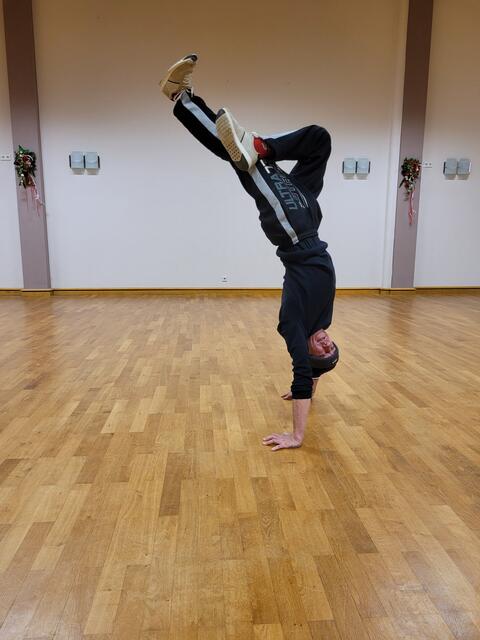 Olaf Müdder beim "Air-Freeze" | Foto: cbu