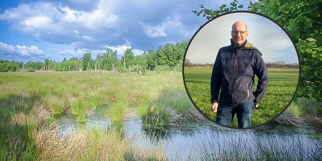 Welf Quassowsky ist jetzt Leiter des "Netzwerkes Moorpflege und Moorbewirtschaftung Elbe-Weser". Ziel des Projektes ist u.a. die Wiedervernässung von Mooren | Foto: Christian C. Schmidt/LK Stade/W.Q.