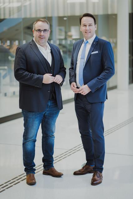 Die CDU-Abgeordneten Jan Bauer (li.) aus Buchholz und André Bock aus Winsen übernehmen die Patenschaft für den Wahlkreis Seevetal, Neu Wulmstorf und Rosengarten | Foto: André Bock