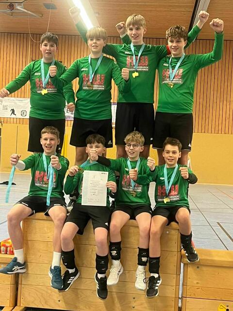 Landesmeister sind die U 14-Jungs | Foto: TSV Essel