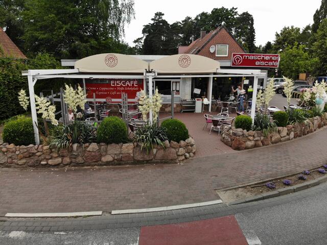 Ein beliebter Treffpunkt in Maschen | Foto: Leifker