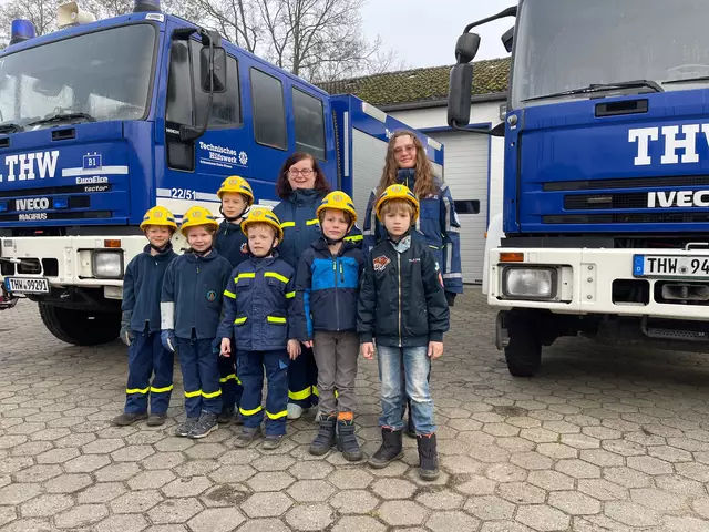 Die "THW-Minis" treffen sich alle zwei Wochen in Stelle | Foto: THW Ortsverband Stelle-Winsen