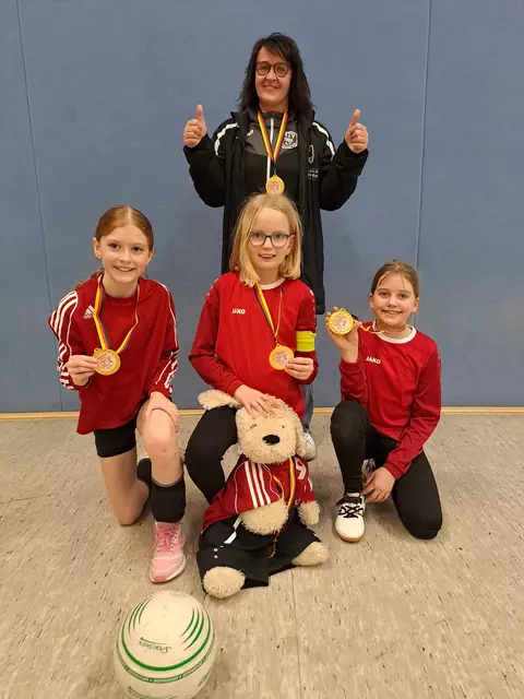 Die U10-Mädchen des MTV Wangersen haben die Bezirksmeisterschaft gewonnen und sich für die Landesmeisterschaft in Ahlerstedt qualifiziert. | Foto: MTV Wangersen