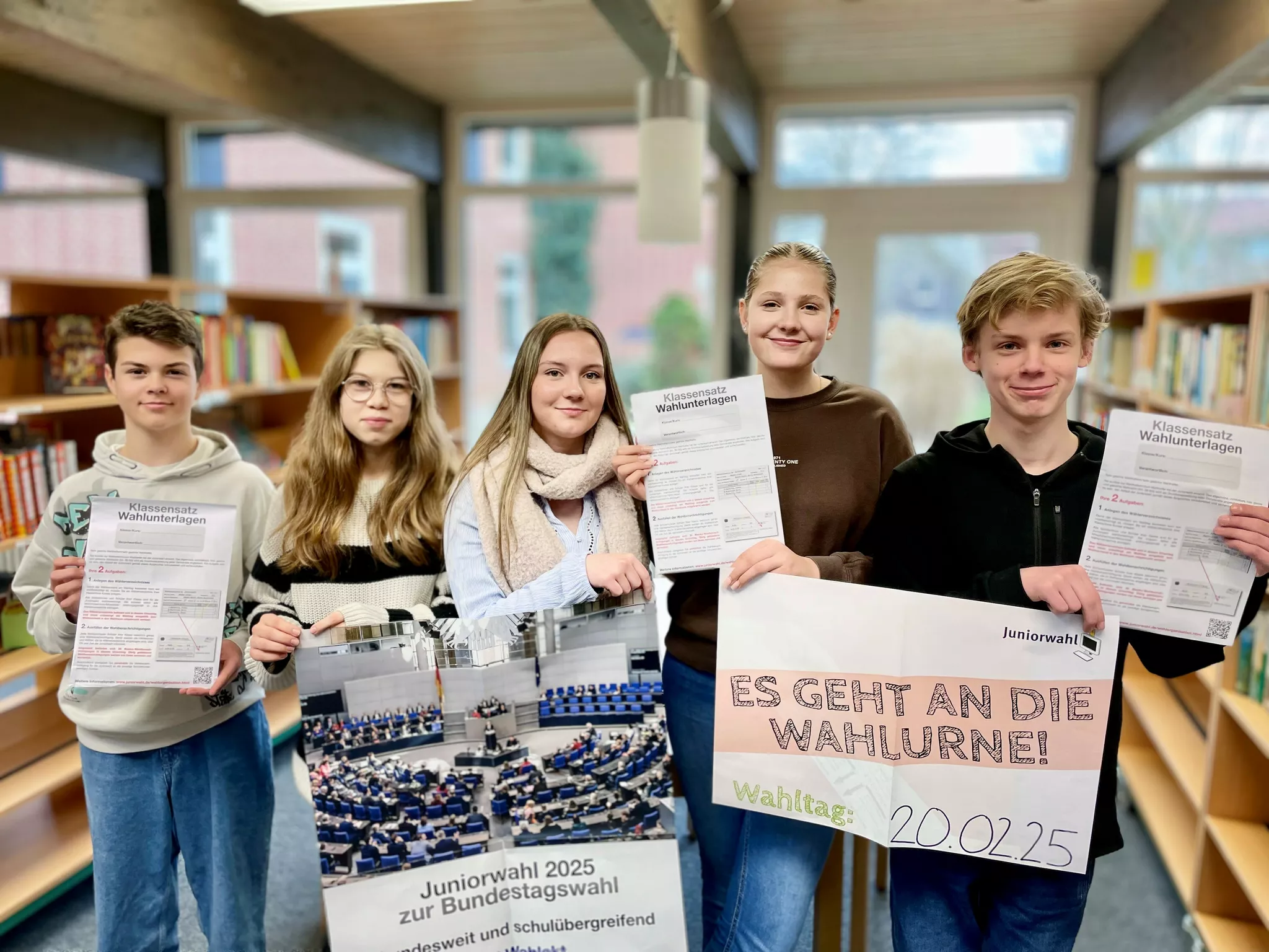 Mathilda Sanders Vor der Bundestagswahl: Winsener Realschüler beteiligen sich an ...