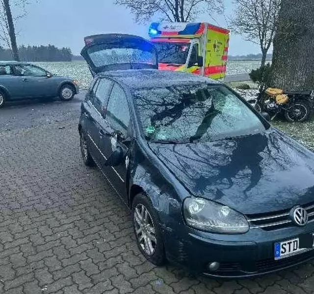 Die Unfallstelle in Klein Wangersen | Foto: Polizei