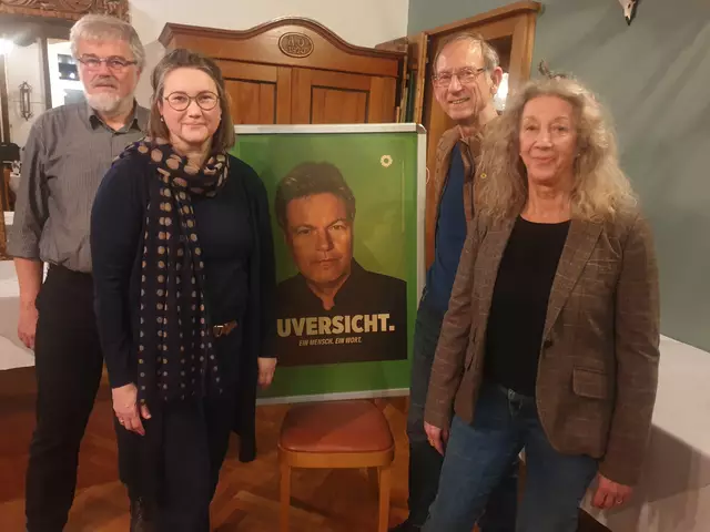 Der Vorstand: Dr. Stefan Lübben, Elisabeth Gisch, Helmut Unger, Christiane Melbeck, (Kai Oetjen fehlt)