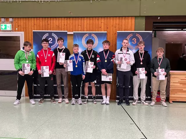 Bei der Landesmeisterschaft konnte die Fechtabteilung des TSV Winsen einigen Medaillen einholen | Foto: TSV Winsen