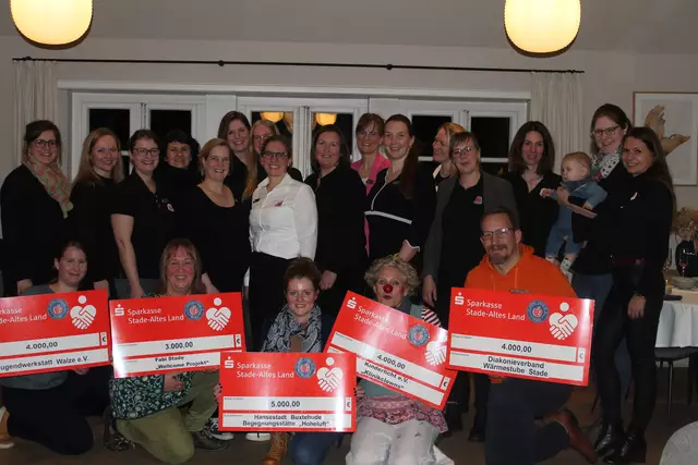 Feierliche Spendenübergabe bei den Ladies‘ Circle 59 Stade | Foto: Ladies‘ Circle 59 Stade