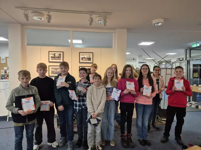 Die Vorlesegruppe in der Stadtbücherei Buchholz | Foto: Stadt Buchholz