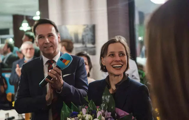 Dr. Cornell Babendererde mit dem Vorsitzenden des CDU-Kreisverbandes Harburg-Land, André Bock | Foto: Niklas Hintze