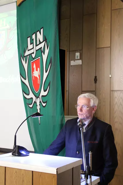 Norbert Leben Kreisjägermeister | Foto: Bernard Wegner