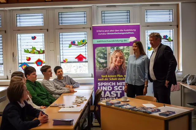 Realschüler simulieren Bewerbungsgespräche mit Unternehmen aus der Region | Foto: Realschule am Kattenberge