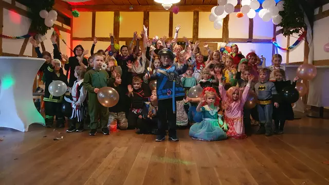 Auch die Kleinen hatten wieder viel Spaß am Faslam | Foto: Faslamsclub Oldershausen