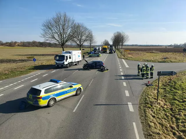 Die Unfallstelle an der B3 | Foto: Polizei