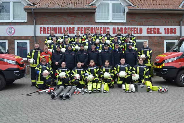 Harsefelder Feuerwehrkameradinnen und -kameraden wurden auch in diesem Jahr erfolgreich ausgebildet | Foto: Feuerwehr