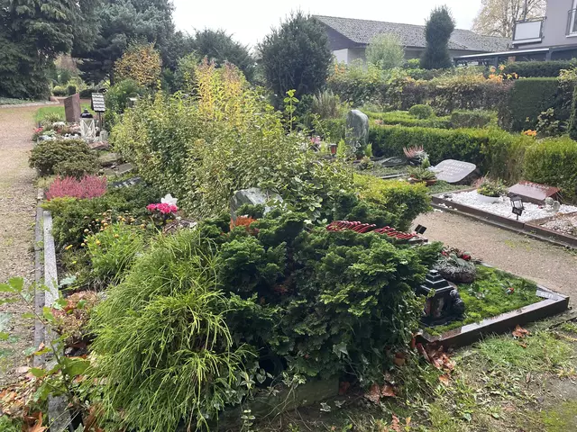 Die Prüfung der Grabsteine findet in Kürze auf einigen Seevetaler Friedhöfen statt. Symbolbild Friedhof Hittfeld | Foto: sra