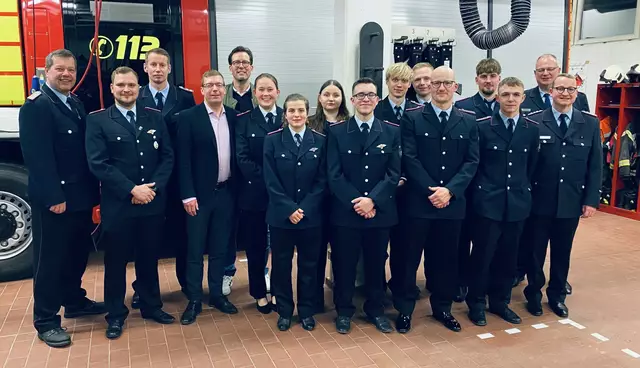 Die Kameradinnen und Kameraden der Ortsfeuerwehr Holm | Foto: Freiwillige Feuerwehr der Stadt Buchholz i. d. Nordheide