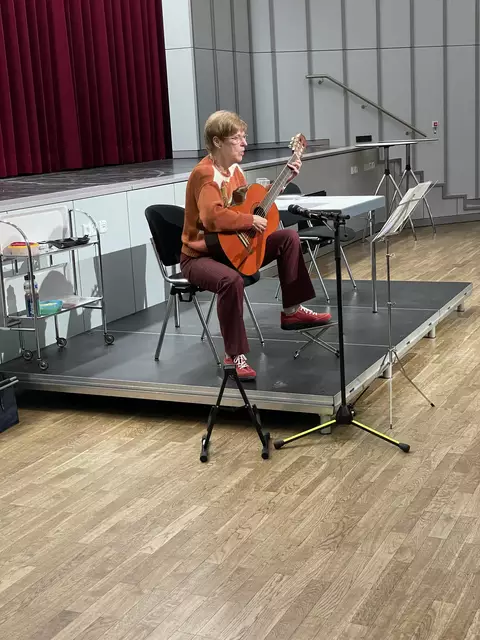 Doris Hansen von der "Hittfelder Speeldeel"  | Foto: Hanspeter Rosenkranz