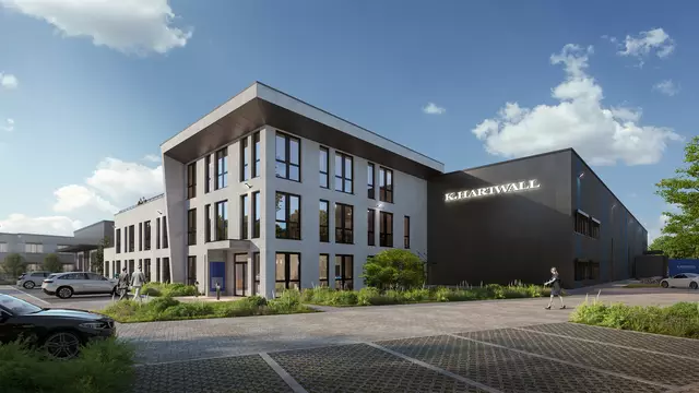 So wird das neue Gebäude nach Fertigstellung ausstehen | Foto: K. Hartwall