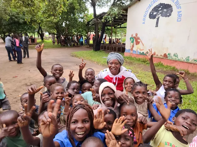 Kinder am Care Point in Mosambik | Foto: Hands at Work