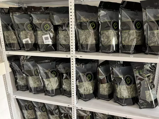 In XX-Tüten wird das getrocknete Marihuana noch rund zehn tage weiter reifen - für den angenehmeren Rauchgenuss | Foto: sra