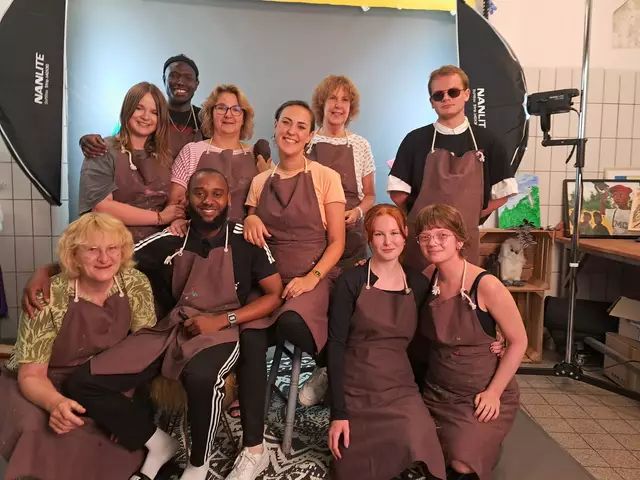 Ob beim Spielen oder Kreativsein: Woche für Woche haben in der Kunstbäckerei viele unterschiedliche Menschen gemeinsam Spaß | Foto: Anika Werner