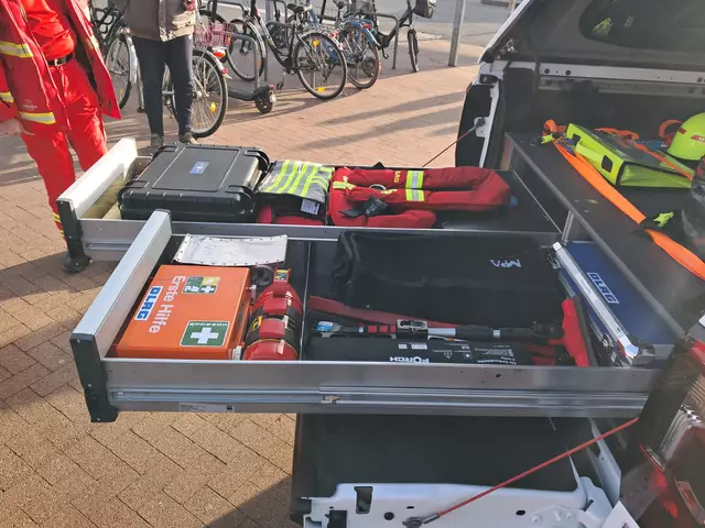 Alles im Kofferraum ist nun an seinem Platz und schnell griffbereit, wenn es drauf ankommt | Foto: Anika Werner