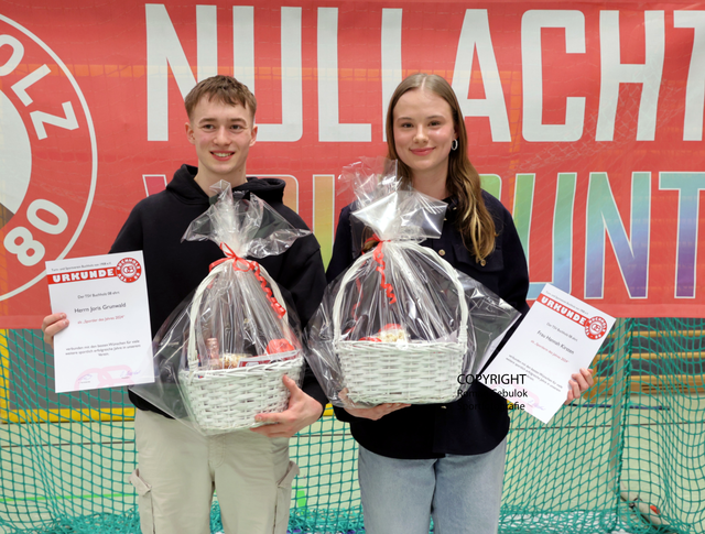 "Sportler des Jahres 2024": Turner Joris Grundwald und Schwimmnerin Hannah Kirsten | Foto: cc