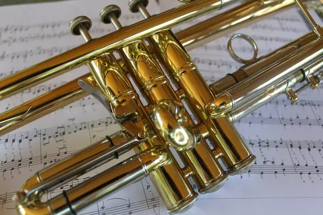 Musas bringt den Späteinsteigern auch das Spielen auf einer Trompete bei | Foto: sra