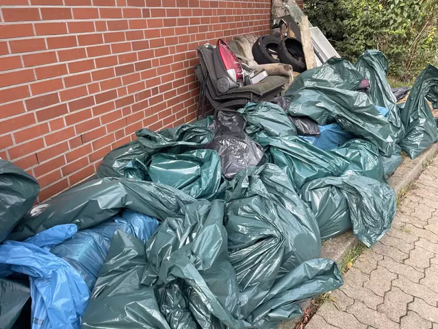 Die Ausbeute eines Meckelfelder Frühjahrsputzes zeigt, dass sich die Aktionen lohnen | Foto: sra