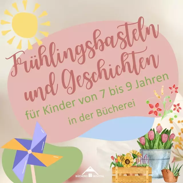 Das Plakat zur Veranstaltung in der Bücherei Seevetal | Foto: Gemeinde Seevetal