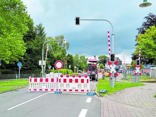 Für die Bauarbeiten an der Landstraße, die quer durch Harsefeld führt, übernahm der Flecken 2024 die Organisation | Foto: sb