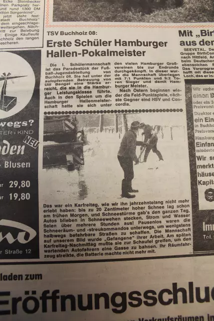 Im Nordheide-WOCHENBLATT: Schneechaos zu Ostern 1975! | Foto: WOCHENBLATT