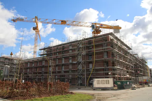 Giselbert 4 - in diesem Gebäuse befindet sich die Musterwohnung