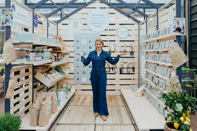 Die nachhaltige Produktlinie von Judith Rakers - zu finden beim#+Gartencenter Matthies in Emmelndorf | Foto: Jukers Media and More GmbH